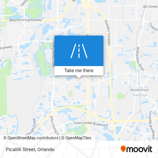Mapa de Picalilli Street
