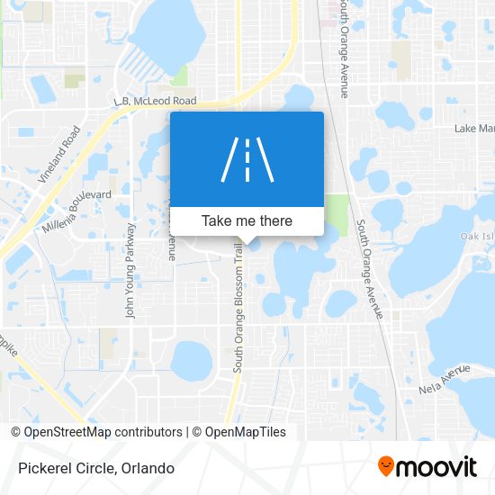 Mapa de Pickerel Circle
