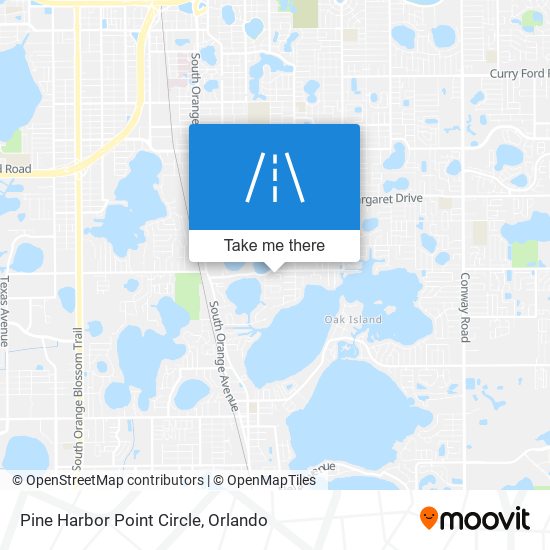 Mapa de Pine Harbor Point Circle
