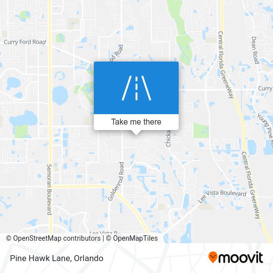 Mapa de Pine Hawk Lane