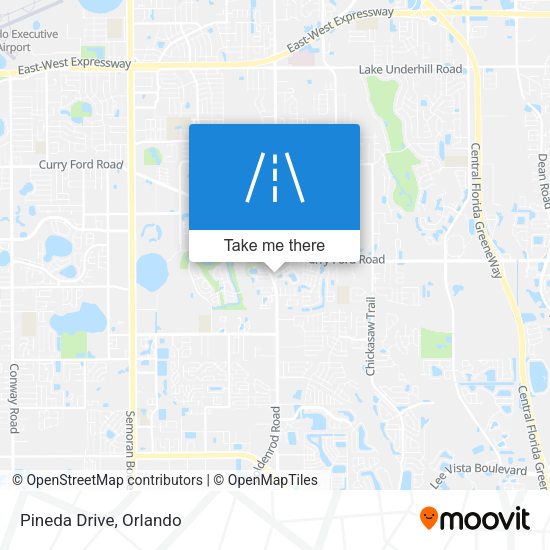 Mapa de Pineda Drive
