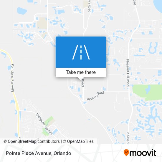 Pointe Place Avenue map