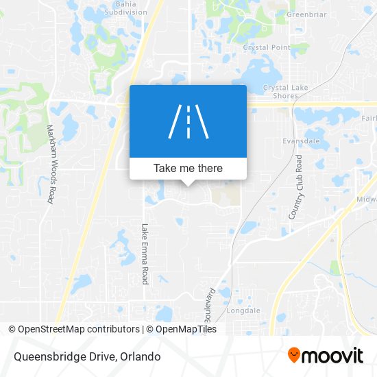 Mapa de Queensbridge Drive
