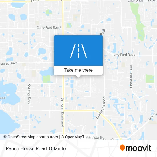 Ranch House Road map