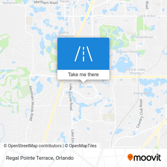 Mapa de Regal Pointe Terrace
