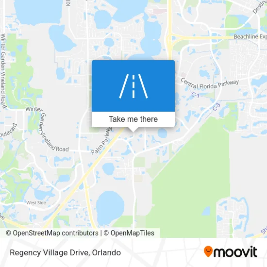 Mapa de Regency Village Drive