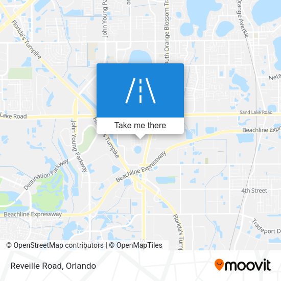 Mapa de Reveille Road