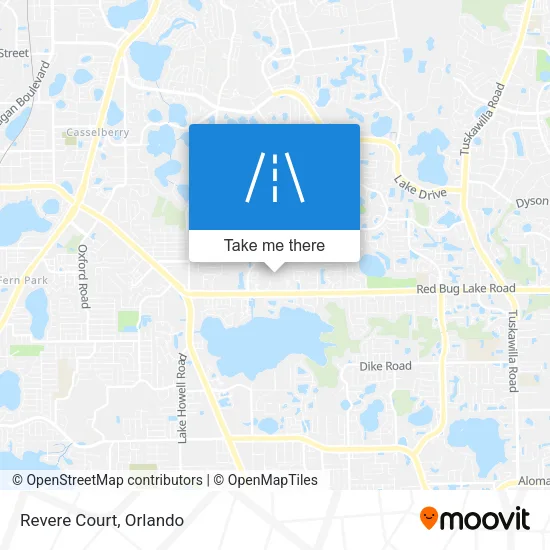Revere Court map