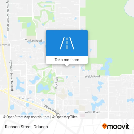 Richson Street map