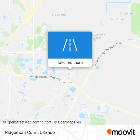 Ridgemont Court map