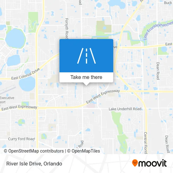 River Isle Drive map