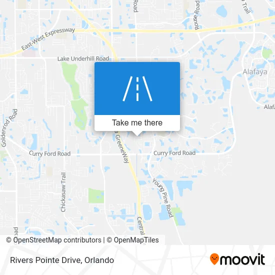 Rivers Pointe Drive map