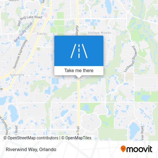 Mapa de Riverwind Way