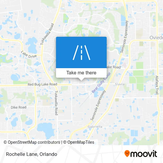 Rochelle Lane map