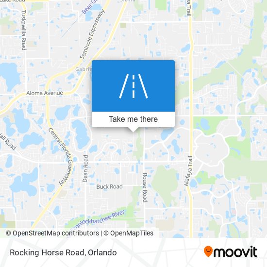 Rocking Horse Road map