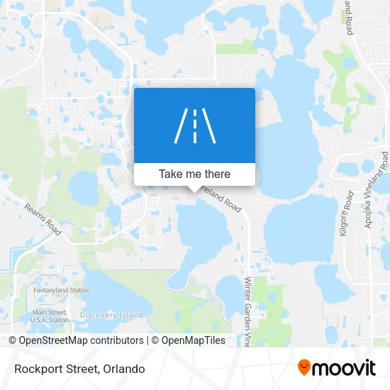 Rockport Street map