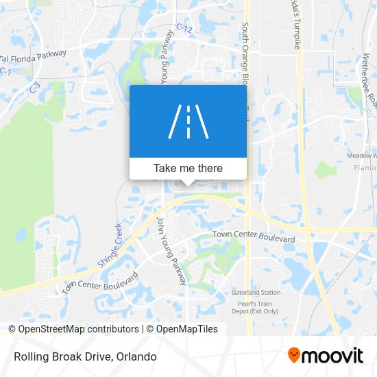 Mapa de Rolling Broak Drive