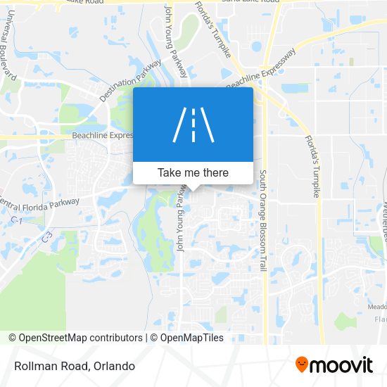 Mapa de Rollman Road