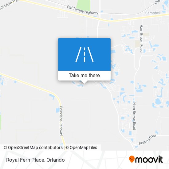 Mapa de Royal Fern Place