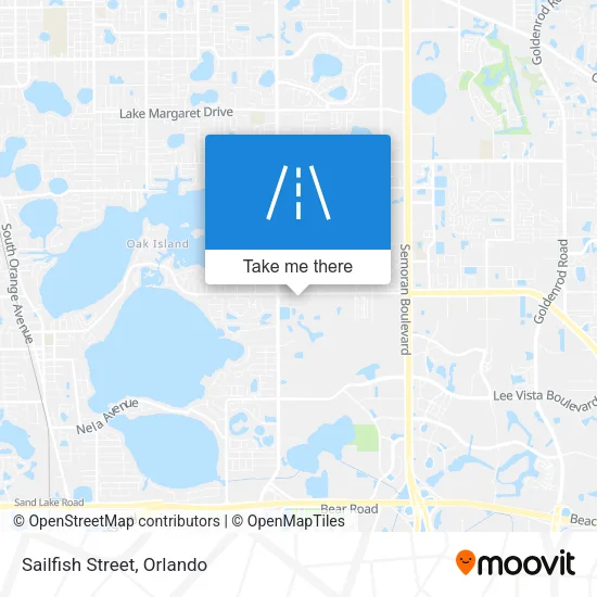 Sailfish Street map