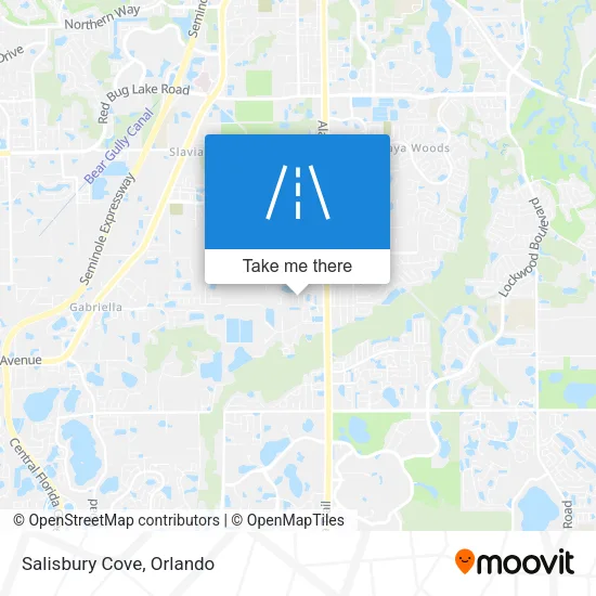 Salisbury Cove map