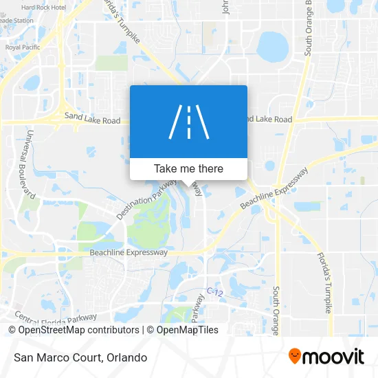 San Marco Court map