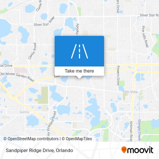 Sandpiper Ridge Drive map
