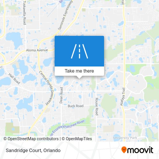 Sandridge Court map