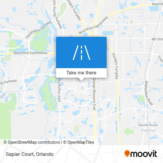 Sapier Court map
