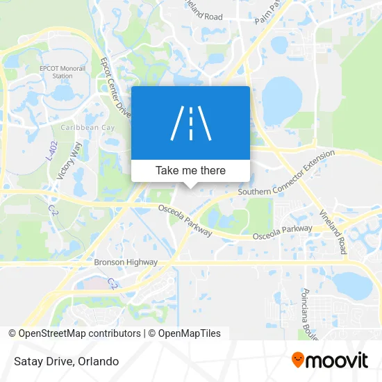 Satay Drive map