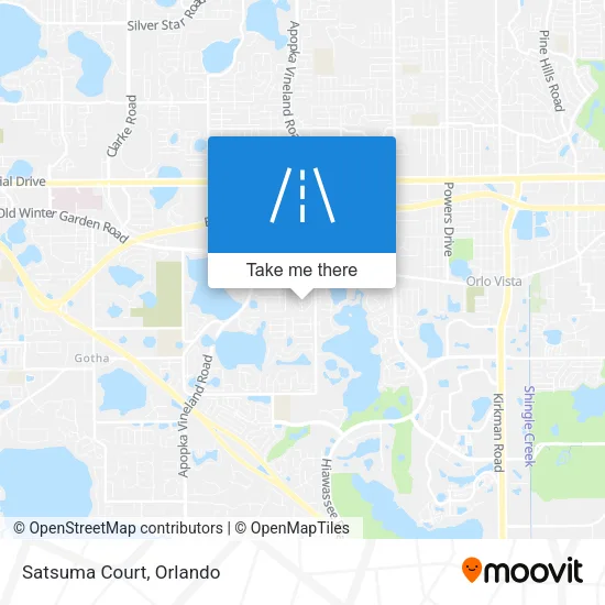 Satsuma Court map