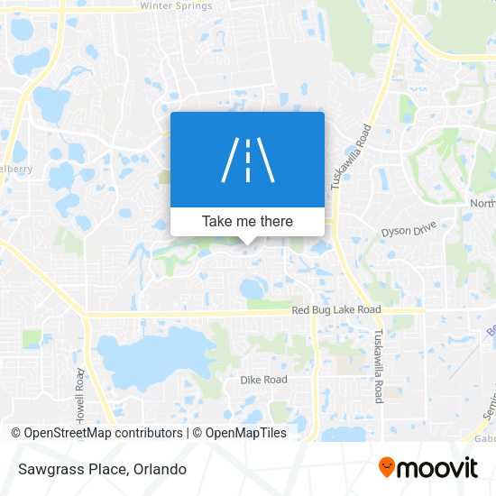 Mapa de Sawgrass Place