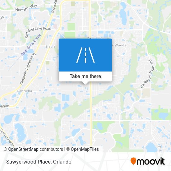 Mapa de Sawyerwood Place