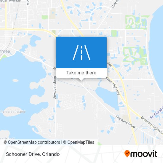 Schooner Drive map