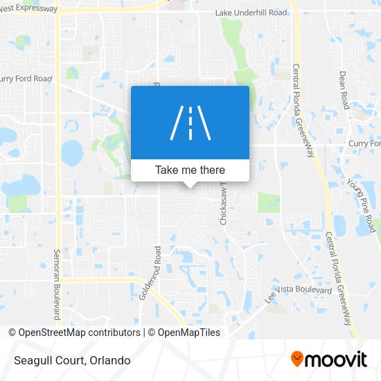 Mapa de Seagull Court