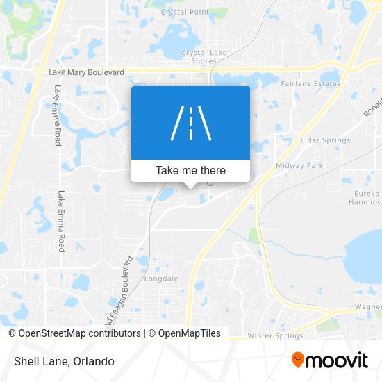 Mapa de Shell Lane