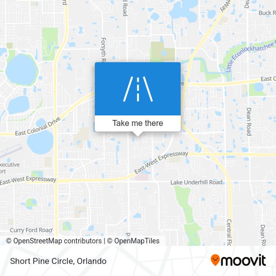 Mapa de Short Pine Circle