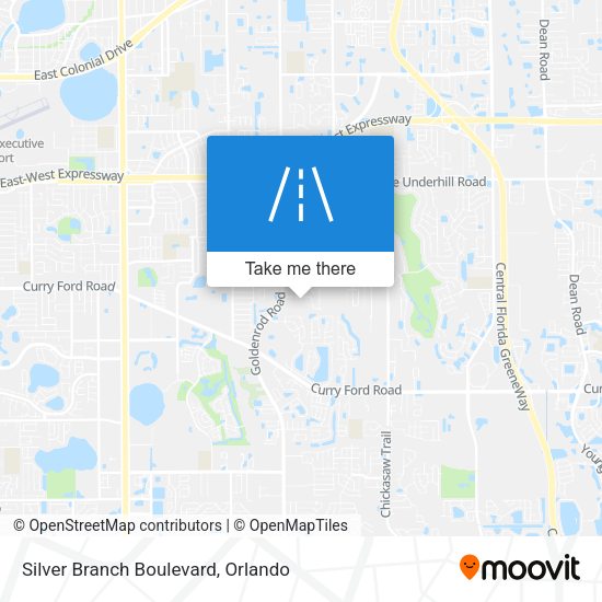 Silver Branch Boulevard map