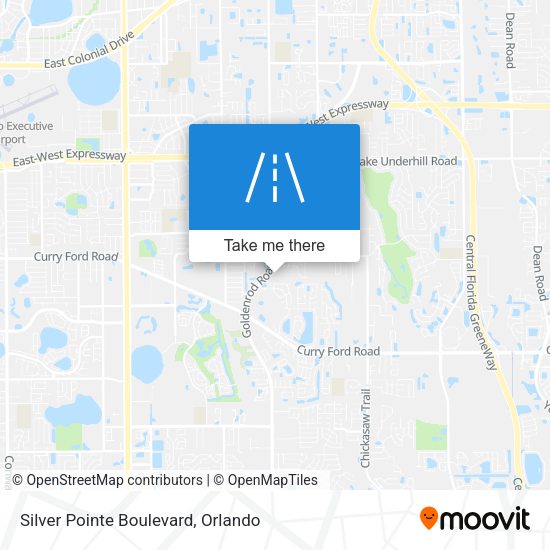 Silver Pointe Boulevard map