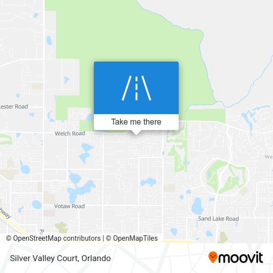 Silver Valley Court map