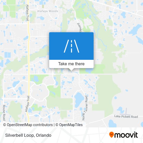 Mapa de Silverbell Loop