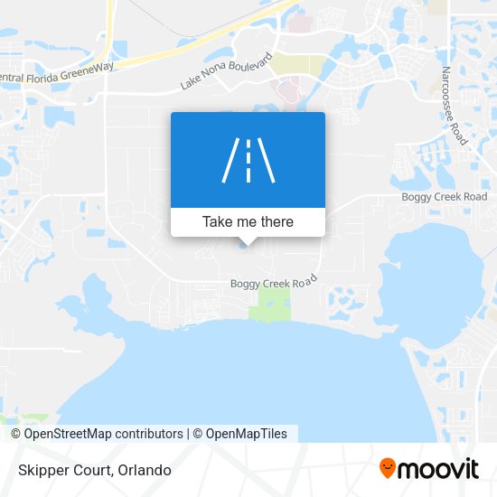 Mapa de Skipper Court