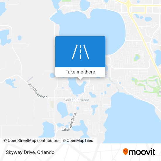 Mapa de Skyway Drive