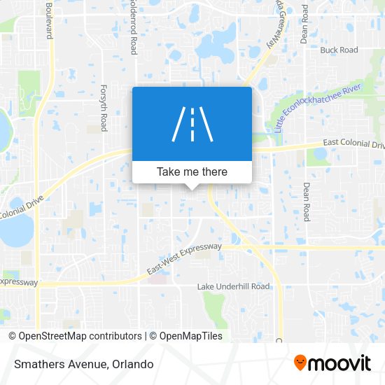 Mapa de Smathers Avenue
