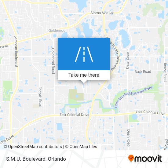 Mapa de S.M.U. Boulevard