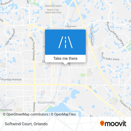 Softwind Court map