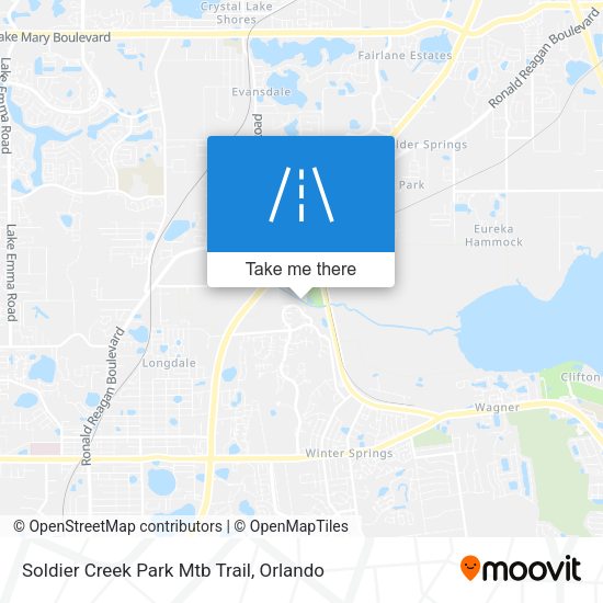 Soldier Creek Park Mtb Trail map