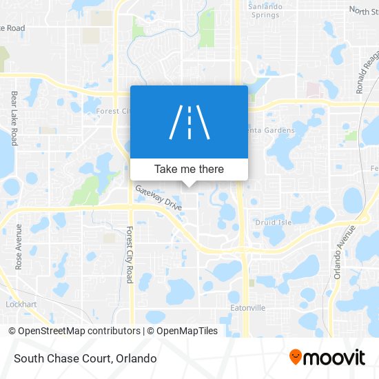 South Chase Court map