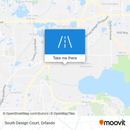 South Design Court map