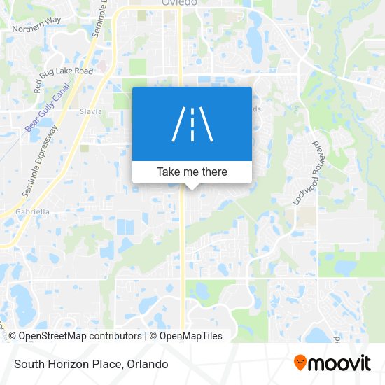 South Horizon Place map